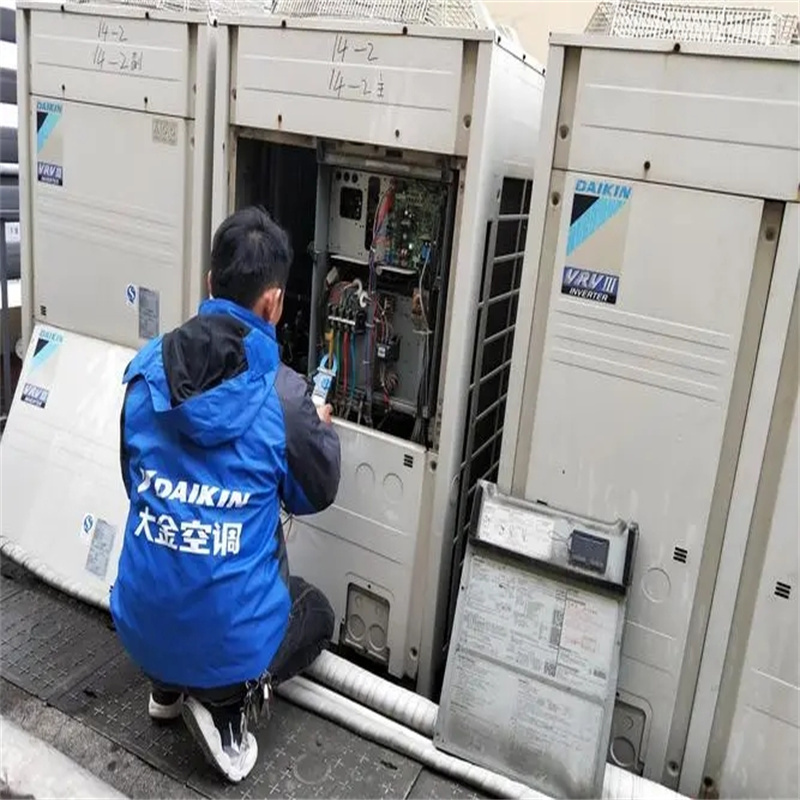 深圳宝安后瑞公司商用空调清洗